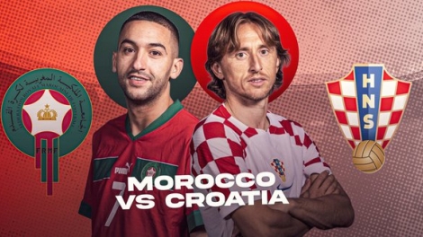 G’luh đá tr’zệêng hạng 3 World Cup 2022: Croatia - Ma rốc: đá tu danh dự