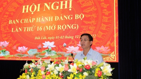 Dak Lak tơkŭm po Hôp to Khu kăn Đảng ƀô̆ kong pơlê rôh má 16 (po rơdâ)