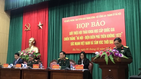 Hội thảo khoa học cấp k’tiếc k’ruung hơnh deh 50 c’moo Chiến thắng ‘Hà Nội-Điện Biên Phủ coh pleng 1972”