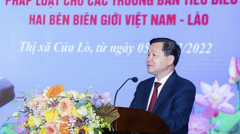 Phó Thủ tướng Lê Minh Khái: Xa nay bh’rợ âng đhanuôr ăt mamông coh zr’lụ c’noong k’tiêc năc chr’năp pa bhlâng