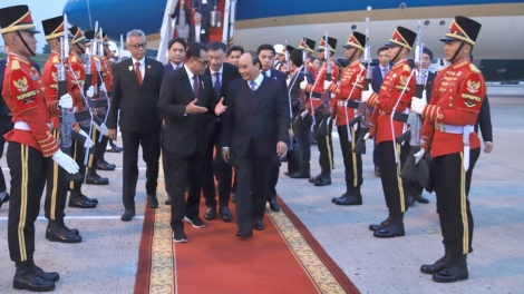 Chủ tịch nước Nguyễn Xuân Phúc bhrợ bh’cộ k’bhuh Việt Nam tước lưm cấp Nhà nước Indonesia