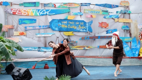 Festival Nghệ thuật ra lắp Môi trường biển Hội An 2022