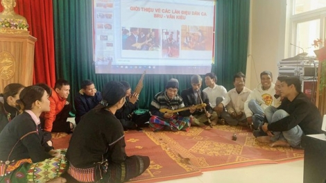 Quảng Trị: Pa choom đoọng pr’hat ty đanh ha đha nuôr Vân Kiều