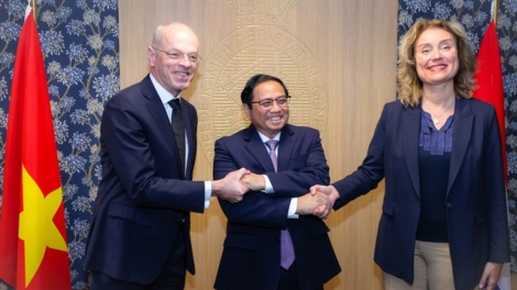 Thủ tướng Cíñ phủ ồng Phạm Minh Chính tìp mat Củ tịc Thượng viện mờ Củ tịc Hạ viện Hà Lan