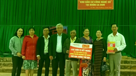 Lơh gơ rề “Ƀòn làng bol ơm kis kông nghệ sồ” tus ală thôn, ƀòn tàm Dăk Lăk