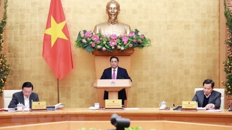 Rnâng kan Chính phủ hop uănh năl nô nău Tết n'hanh an ƀư nău kan lôch bah kơi Tết