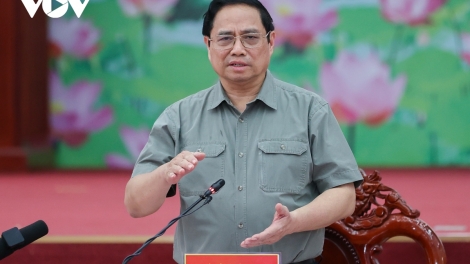 Thủ tướng Phạm Minh Chính bhrợ bhiêc lâng apêê bộ, ngành vel đong zr’lụ clung k’ruung Cửu Long ooy đhr’năng xay bhrợ apêê dự án c’lâng lươt đơơh Bắc Nam