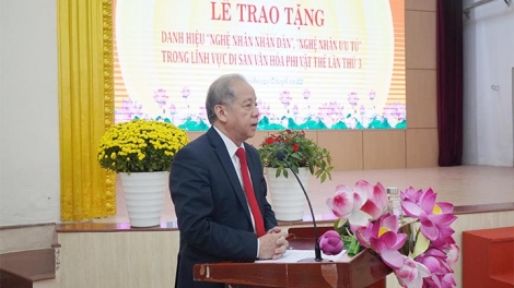 Thừa Thiên Huế: Pa đơp đoọng ch’ner nghệ nhân nhân dân, nghệ nhân ưu tú coh bh’rợ c’kir văn hoá phi vật thể