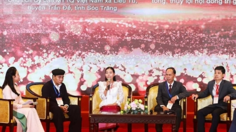 Amoó Hà Ngân Kim Tới-Pân đil cán bộ mặt trận zay ta níh lâng bh’rợ, lứch loom tu đhanuôr