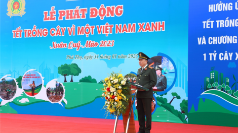 Kruanh N’gâng kan Tô Lâm rgŏ jă “Tết tăm tơm si năm 2023 bah N’gâng kan Công an” 