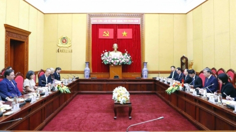 Bô̆ trương Tô Lâm sơng pơma dơnuh hăm Bơngai chĕp kơ̆l Hơnih bơ̆ jang vei lăng Mơdro sa Hoa Kỳ