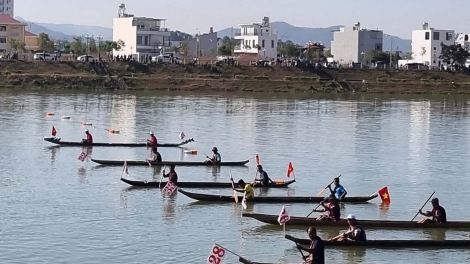 Kon Tum: Thi hao thŏng nan tơ̆ đak krong Đak Bla