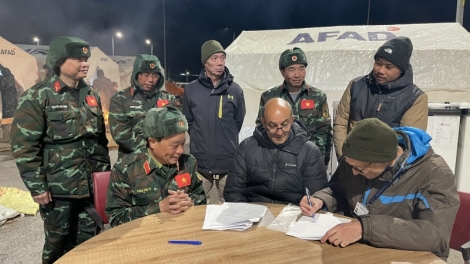 C’bhuh trôông dâc âng Quân đội Nhân dân Việt Nam pa đơp râu zooi đoọng ha Thổ Nhĩ Kỳ