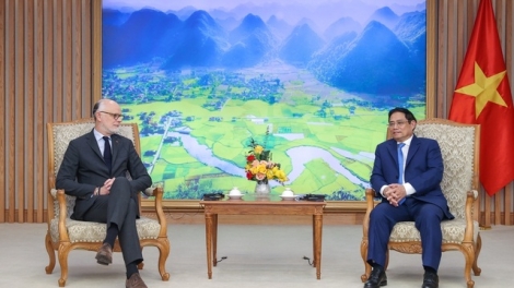 Thủ tướng Phạm Minh Chính sơng pơma dơnuh hăm Thủ tướng so Phalăng