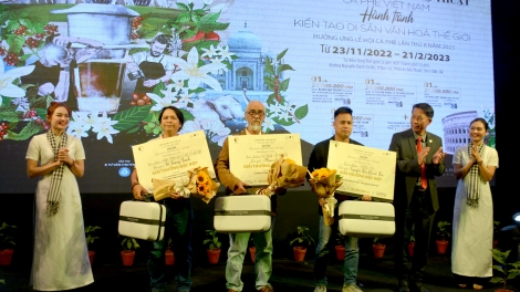 Hneăng tơ’noăng um ngê̆ thuât Kơphế Việt Nam – Troăng tơmiât pro kế tơmeăm kơnía git mơhno túa lĕm tro lâp plâi tơnêi