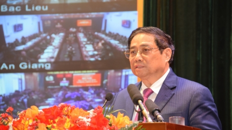 Thủ tướng ồng Phạm Minh Chính tus Pơrjum pờ tơlik tàm internet gùt lơgar bè sơndră, tam dră ma túy