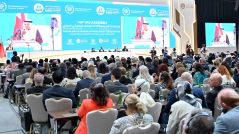 Pôa Trần Thanh Mẫn, kăn xiâm phŏ hnê ngăn Kuô̆k hô̆i veăng hôp a rôh pơxiâm po Hneăng hôp hô̆i đong IPU – 146 a Bahrain