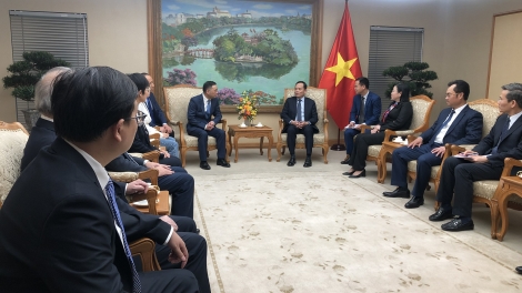 Groi Thủ tướng Trần Lưu Quang Wơt tập đoàn Sunny n'hanh Mpôl tâm nđŭr ntrŭt ntrôl hun hao wăng sa Kyushu