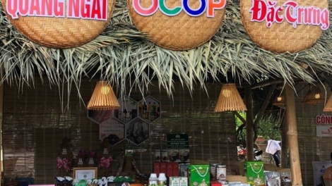 Quảng Ngãi: 124  pr’đươi bơơn bh’nơơn OCOP