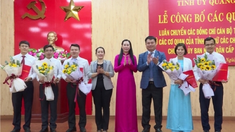 Quảng Ngãi zooi cán bộ, công chức vêy ta đoọng lướt pa bhrợ ooy lơơng