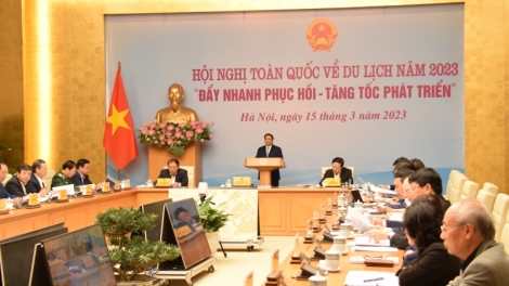 Thủ tướng Chính phủ Phạm Minh Chính k’đhơợng xay “Hội nghị prang k’tiêc k’ruung ooy du lịch c’moo 2023”