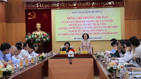 Jâ Trương Thị Mai, Kăn hnê ngăn Đảng pêi cheăng ƀă Ngế xiâm pơkuâ ngăn cheăng pêi 