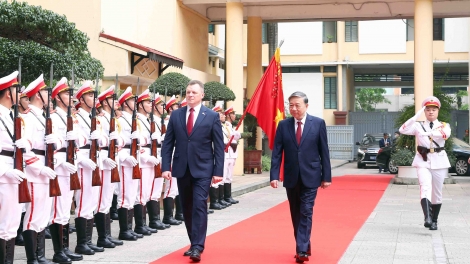 Kruanh n’gâng kan Tô Lâm vơt ndrel tâm nchră nau kan đah rmôt kan ntoh măt N’gâng kan ndal bah Cộng hoà Belarus