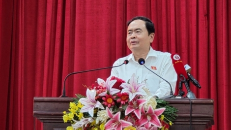 Kăn xiâm phŏ hnê ngăn Kuô̆k hô̆i Trần Thanh Mẫn trâm mâ kuăn pơlê a kong tơring Châu Thành A, kong pơlê Hậu Giang