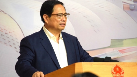 Thủ tướng Phạm Minh Chính ƀư tơm rơh hop tâl 5 mpeh ăp trong nchrăp kan tơm khlay gưl neh dak, rgum tơm n’gâng kan ntung trong nchuăn rdeng