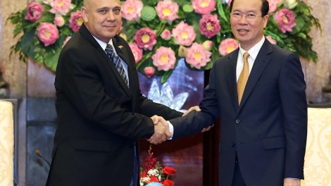 Khua lăn čar Võ Văn Thưởng drông čhưn hŏng êpul khua prŏng Đảng Cộng sản Cuba 