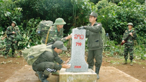 Sơ kết Quy chế pa zum bhrợ bhlưa Huyện ủy Nam Giang lâng Đảng ủy Bộ đội Biên phòng tỉnh Quảng Nam cr’chăl 2021-2023