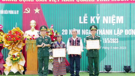 Đồn Biên phòng Ga Ry (BĐBP tỉnh Quảng Nam) hơnh deh 20 c’moo bhrợ t’vaih