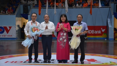 Pơplông čưng boh lông Futsal HDbank tơdăm dra čơđai sang hră gưl prong kual Dap Kơdue 2023 