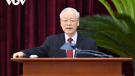 Pôa Nguyễn Phú Trọng, Kăn xiâm pơkuâ hnê ngăn Đảng pơkuâ po Rôh hôp tơdế hneăng Khu pơkuâ ngăn xiâm Đảng hneăng 13