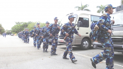 Hải đoàn 129: Lơh broă tàm dà lềng lơh kơnòl broă sền gàr dà lơgar pơgồp bal mờ lơh sa