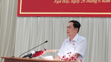 Pôa Trần Thanh Mẫn, Kăn xiâm phŏ hnê ngăn Kuô̆k hô̆i trâm mâ kuăn pơlê dêi pơlê kong kơdrâm Ngã Bảy, kong pơlê Hậu Giang