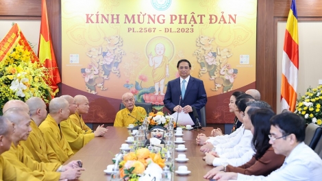 Pôa Phạm Minh Chính, Ngế pro xiâm hnê ngăn Chin phuh rơkâu tĭng kân Phật đản 