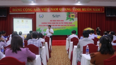 Tơbleăng pro “Pêi pêt kơphế rơkê hmâ ƀă hyôh kong prâi a kơpong Tây Nguyên” pơla hơnăm 2023-2025