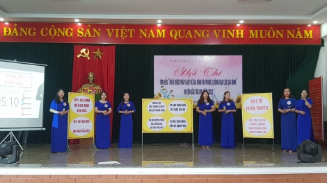Bắc Trà My (Quảng Nam): Bhrợ têng hội thi chơơc năl c’năl ooy pháp luật zêl, cha groong tr’vay tr’lin pr’loọng đong
