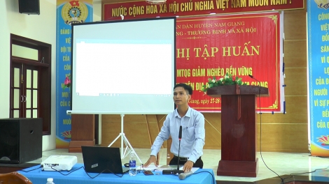 Nam Giang (Quảng Nam): Pa choom đăh bhrợ apêê Dự án âng xa nay bh’rợ pa xiêr đha rựt đanh mâng cr’chăl 2021 - 2025