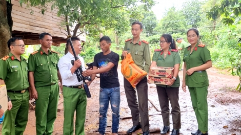 Dak Lak: Công an nkuăl Ea H’Leo “3 hăn ndrel” đah ƀon lan nkuăl jru