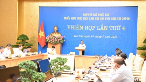 Pôa Phạm Minh Chính, Ngế pro xiâm hnê ngăn tơnêi têa pơkuâ hneăng hôp má 4 Khu hnê mơhno cheăng tơnêi têa tơbleăng pêi tơdroăng tơhrâ dêi Việt Nam a COP 26 