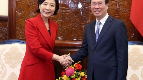 Kruanh dak Võ Văn Thưởng wơt Đại sứ Hàn Quốc