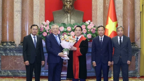 Khua lăn čar Võ Văn Thưởng jao klei bi klă ruah mdưm Khua phat mkra sang phat kđi gưl dlông 