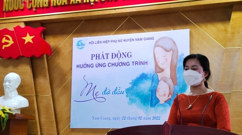 Liêm choom tơợ bh’rợ “Apêê zooi băn” âng Hội LHPN Nam Giang