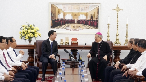 Khua lăn čar Võ Văn Thưởng nao čuă Êpul gơ̆ng bruă kiă kriê klei đăo Khop Việt Nam 