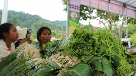 Bấc bh’nơơn chr’noh pa câl đhị hội chợ da ding ca coong Tây Giang