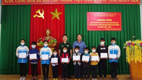 Tahen Biên phòng Dak Nông kơl an kon se ach o hăn nti tâm nkuăl n’har bri