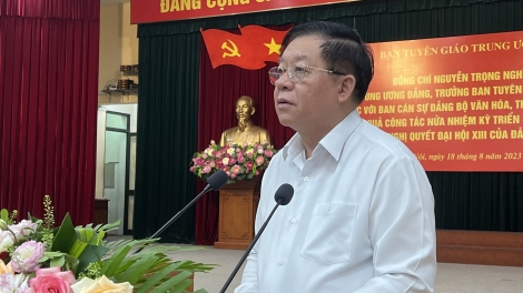 Pôa Nguyễn Trọng Nghĩa, Ngế xiâm mơhnhôk cheăng kal kí tơnêi têa pêi cheăng ƀă mâu kăn Đảng Khu xiâm ngăn Túa lĕm tro Tơ’noăng ivá ƀă ôm hyô 