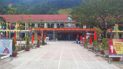 Nam Giang bhrợ t’mêê lâng bhr’lậ 57 phòng học